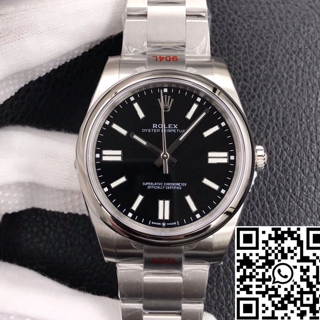 Dial M124300-0002 EW Rolex Black Perpetual Factory SportInspired 41MM Oyster 1289 0712